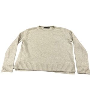 Jenni Kayne Cream Crewneck Sweater